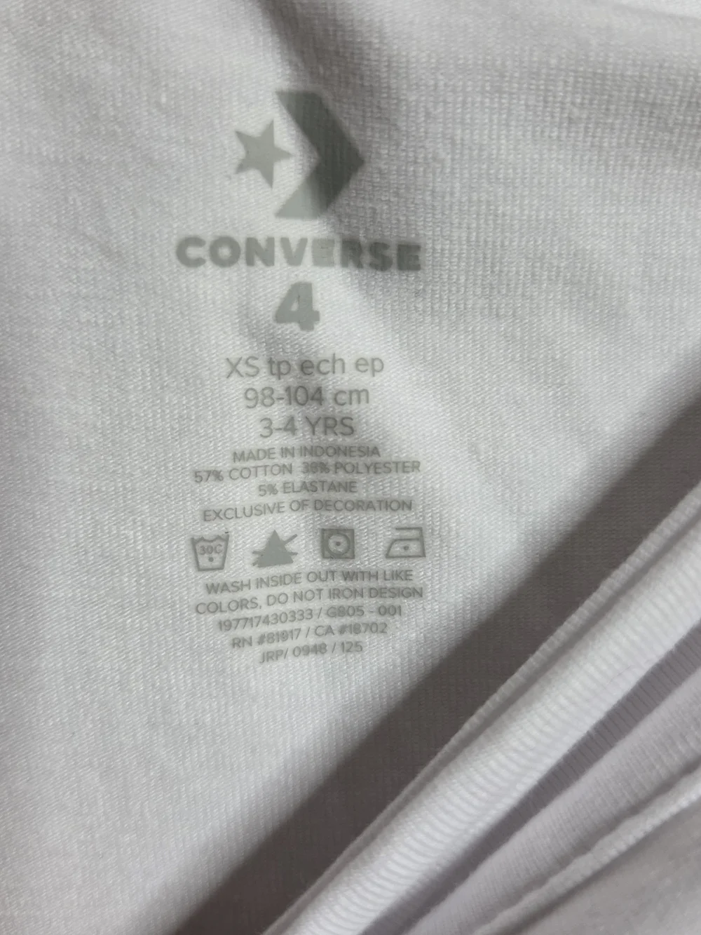 Converse clean white